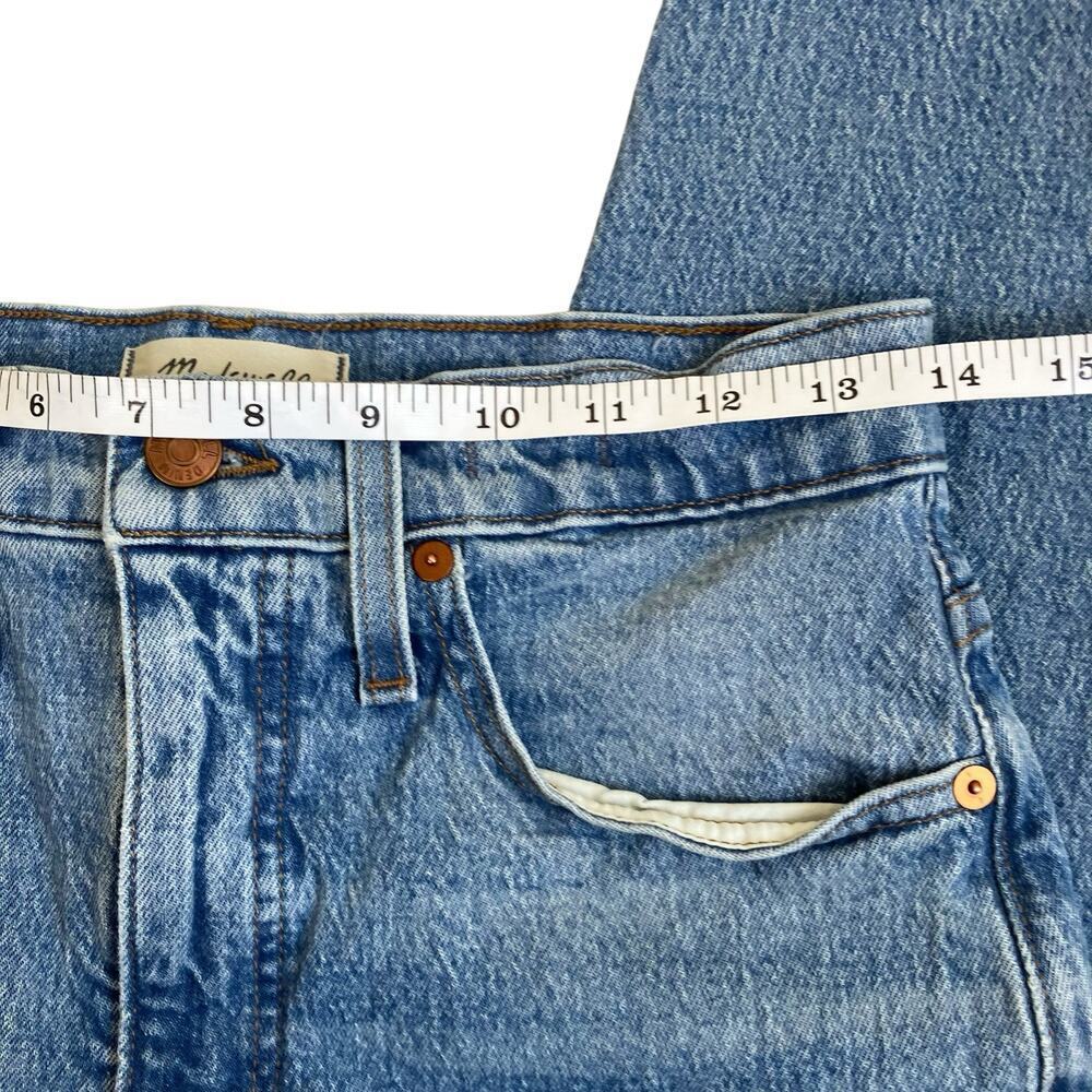 Madewell Sz 25 Balloon Jeans in Whistler Wash Light Wash 90s Mom Jean Retro - Picture 13 of 16